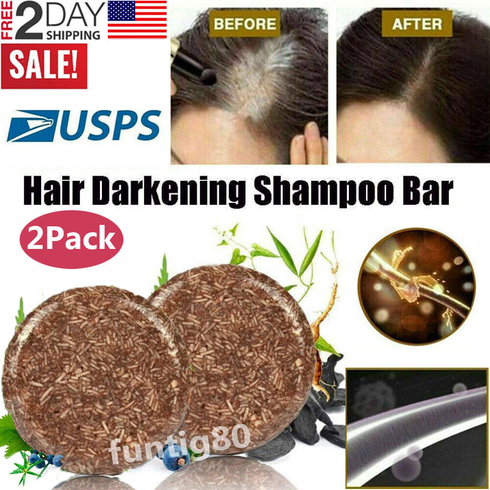 Hair Darkening Shampoo Bar - Image 3