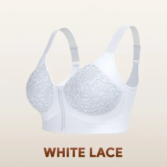 Wireless Zip-front Body Shaping Bra