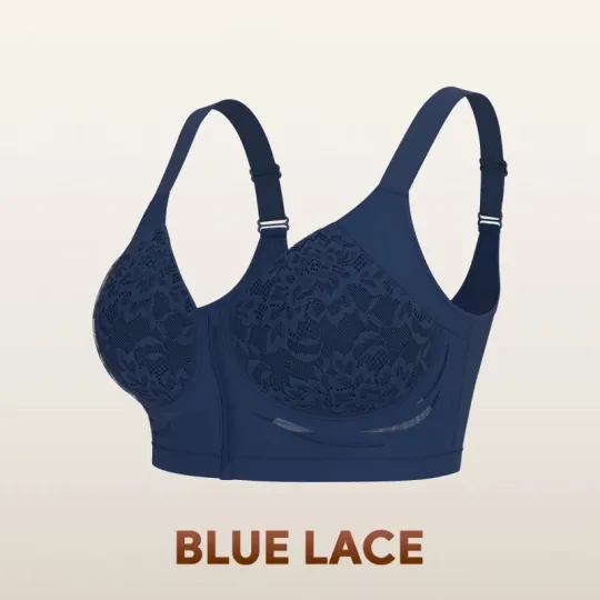 Wireless Zip-front Body Shaping Bra