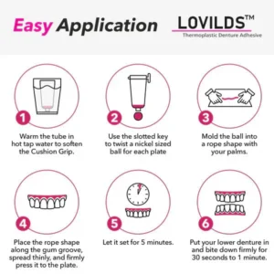 LOVILDS™Thermoplastic Denture Adhesive-Official Brand Store