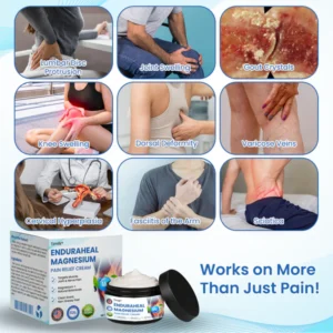 Magnesium cream for muscle pain and arthritis