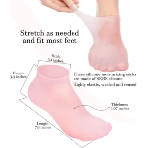 Silicon Moisturising Socks