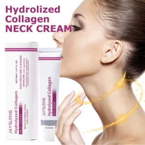 Collagen cream for the neck