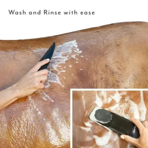 Alternative view of 6-in-1 Shedding Grooming Massage Horses Brush