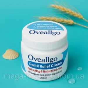 Oveallgo GentX Relief Natural cream HPV, warts, and eczema
