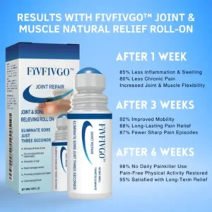 Fivfivgo™ Joint & Muscle Natural Relief Roll-On for Chronic Pain inflammation and Swelling