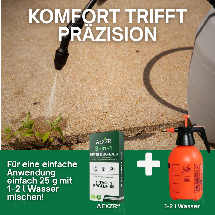 AEXZR® 3 in 1 Herbicide Maximum Performance