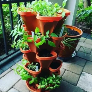 Stand-Standing Planters Strawberry Planting Pots