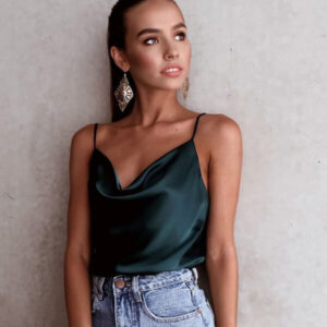 Satin Silk Tank Top – Soft, Lightweight and Stylish Layering Piece