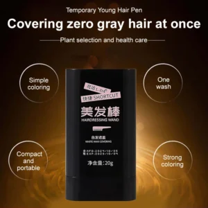 Soft Hair Dye Stick for Grey Coverage