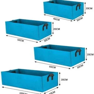 Rectangular Fabric Raised Garden Bed