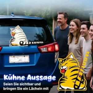 AEXZR® Car Rear Wiper – Charming Tail Waving Sticker