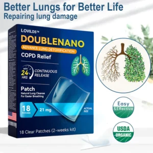 FDA Approved LOVILDS™ DoubleNano COPD Relief Patch