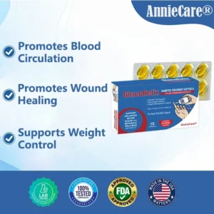 glucose support supplement close up