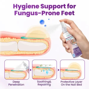 foot hygiene mist for everyday comfort