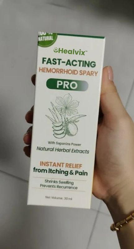 Healvix™ Spray | Treats 99% of hemorrhoids from the first application!