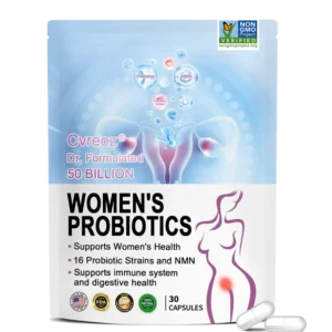 ใCvreozยฎ ๐๐๐๐ข๐๐ข๐๐ฅ ๐๐ซ๐๐ง๐ ๐๐ญ๐จ๐ซ๐ใWomen's Probiotic NMN Health Capsules