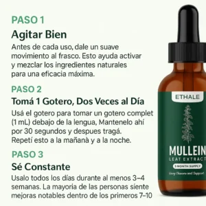 liquid mullein extract for lung health