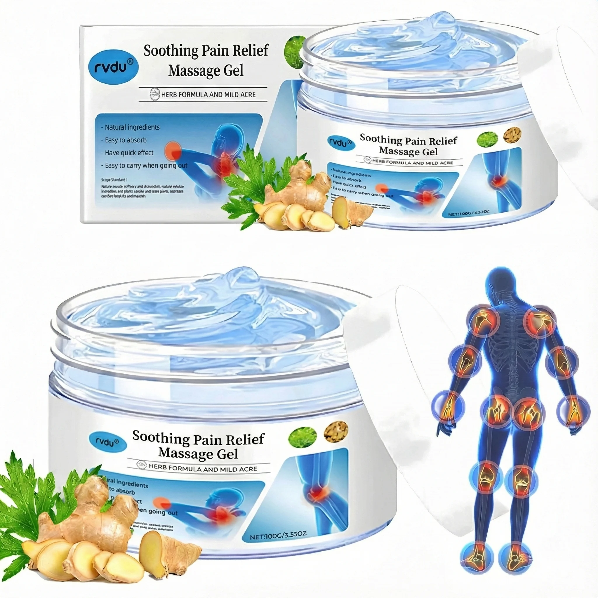 Fast-Acting Herbal Joint Comfort Gel