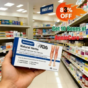 Herbal Varicose Vein Support Capsules – Circulation & Leg Relief