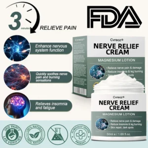 Cvreoz®Nerve Repair &Pain Relief Magnesium Cream
