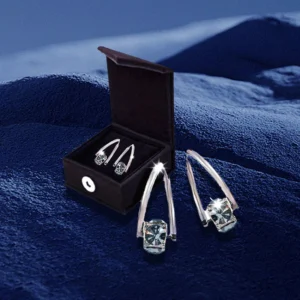 CZTICLE germanium earrings