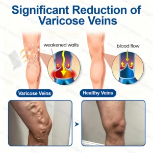 Microneedle Varicose Vein Relief Patch – Deep Penetration Formula