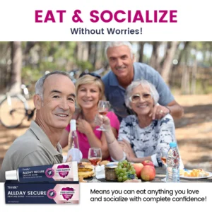 denture adhesive designed for long lasting hold