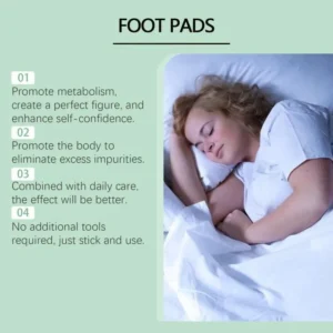 100% Merbal & Gentle Ingredient Detox Foot Pads