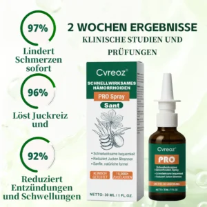 Cvreoz® Fast Acting Hemorrhoid Pro Spray