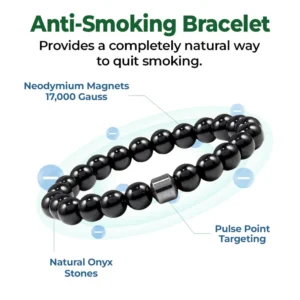 wellness magnetic bracelet for smokers