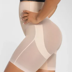 High-Compression Sculpting Shaper Shorts – Waist & Hip Support