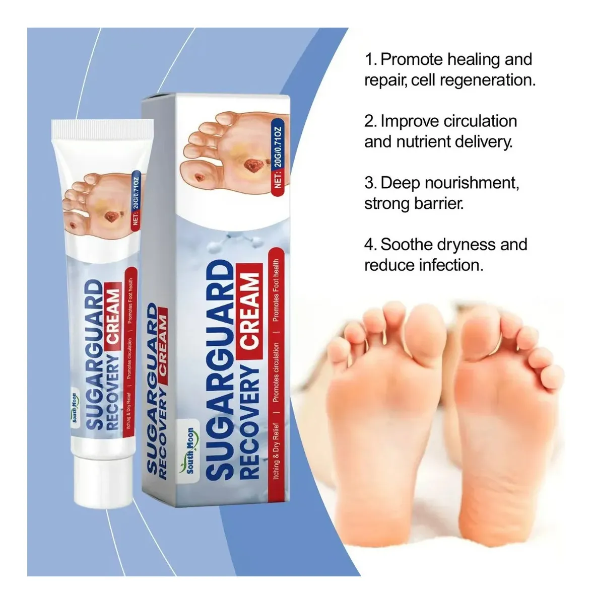 Healing Cream, Sugar Protector, Cultive Health