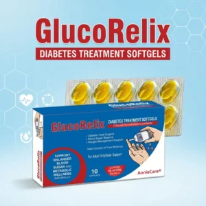 AnnieCare GlucoRelix softgels bottle