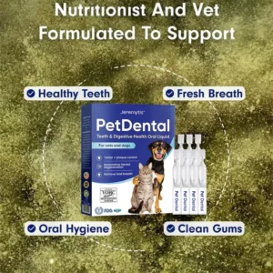 cat dental hygiene liquid