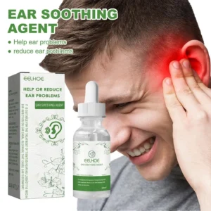 natural ear support drops with plant extracts