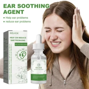 ear comfort drops made with organic herbs