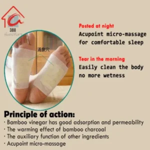 100% Merbal & Gentle Ingredient Detox Foot Pads