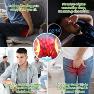 Fast-Relief Hemorrhoid Healing Cream – Soothing & Anti-Inflammatory Formula