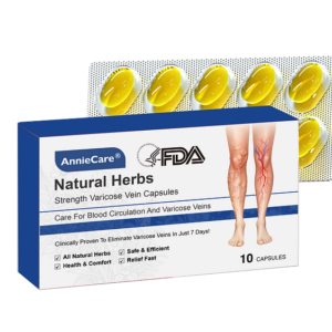 Herbal Varicose Vein Support Capsules – Circulation & Leg Relief