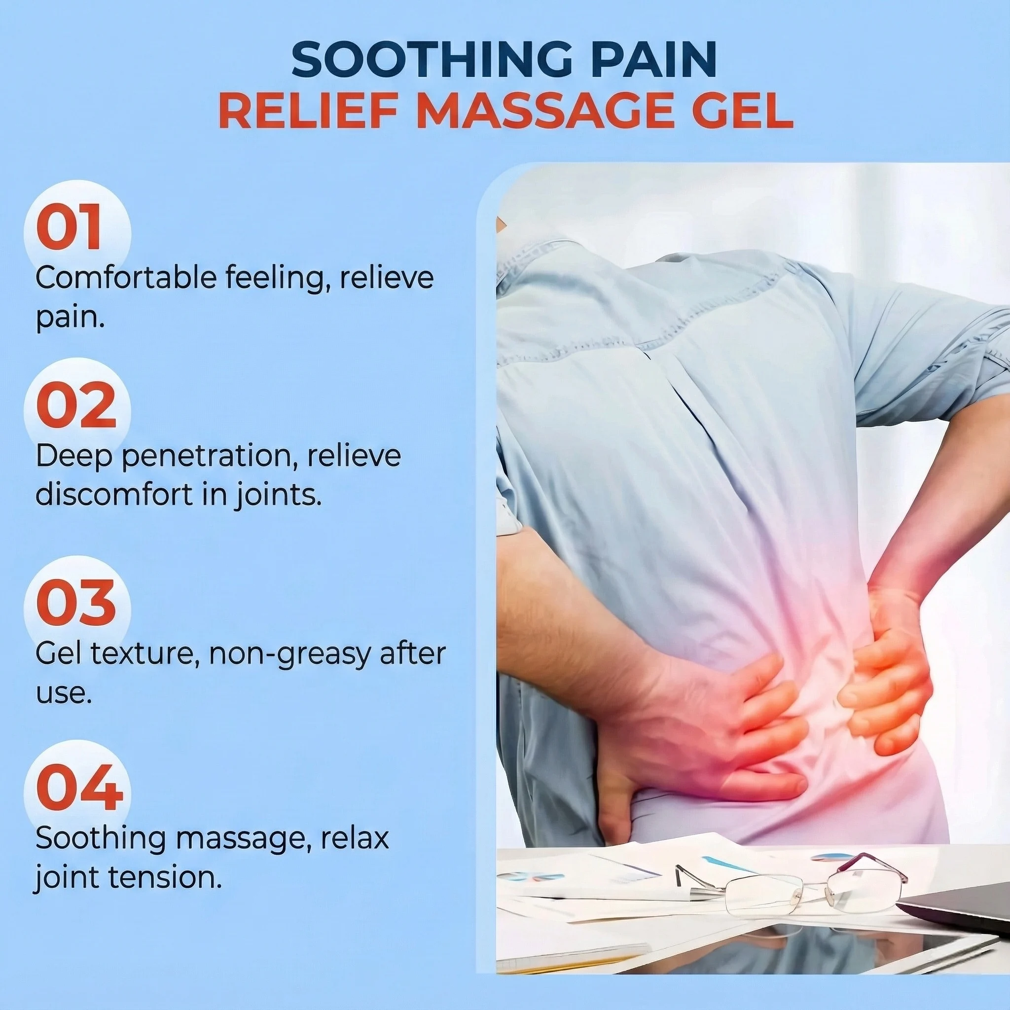 Fast-Acting Herbal Joint Comfort Gel