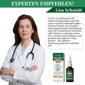 Cvreoz® Fast Acting Hemorrhoid Pro Spray