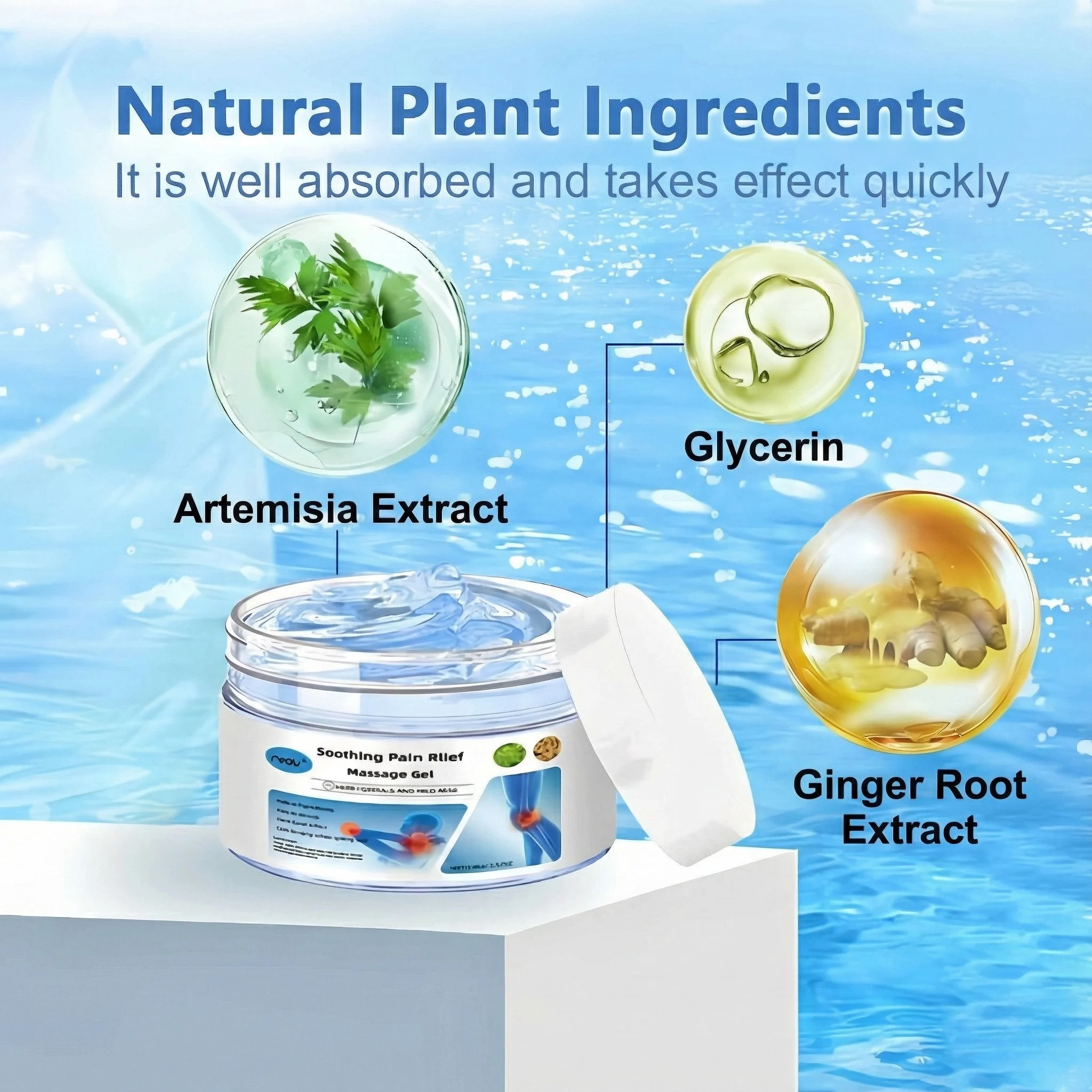 Fast-Acting Herbal Joint Comfort Gel