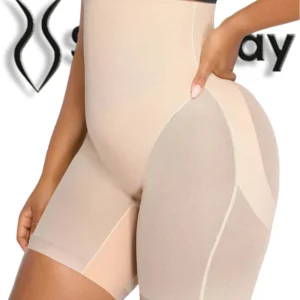 High-Compression Sculpting Shaper Shorts – Waist & Hip Support