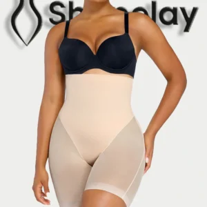 High-Compression Sculpting Shaper Shorts – Waist & Hip Support