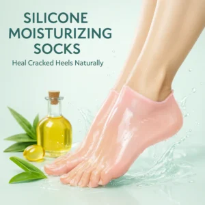 Moisturizing Gel Heel Socks – Soft Silicone Foot Care
