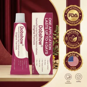 oral comfort adhesive