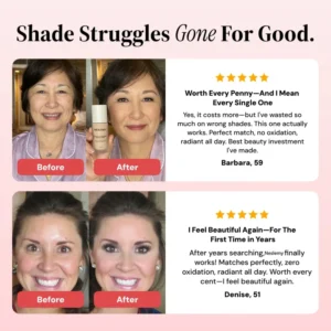 smooth texture foundation