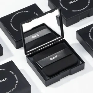 black magnet oil blotting sheet