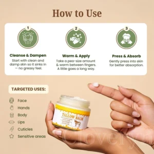 simple natural skin balm